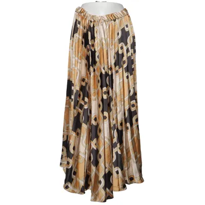 Maxi rok (Beige, Meerkleurig) van Richard Allan x H&M Polyester