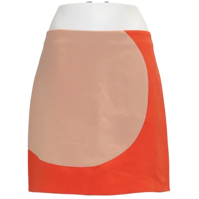 Jupe (Rouge, Beige) de Edith & Ella Polyester
