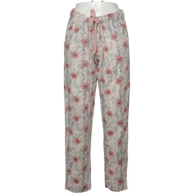 Pajama pants (Beige, Blue, Red) from Esmara Cotton, Linen