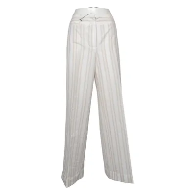 Pantalon de costume (Blanc, Beige) de Di Bari Coton, Polyester