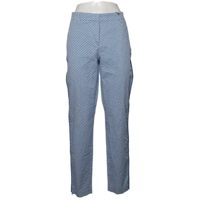 Stoffhose (Blau, Weiß) von Thomas Rath Baumwolle, Elasthan