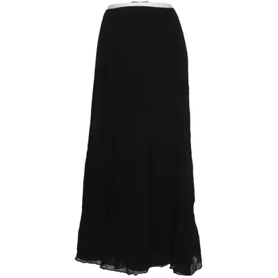 Maxi nederdel (Sort) fra Polo Ralph Lauren Polyester, Silke