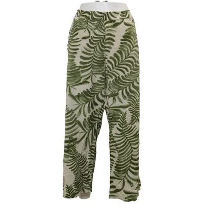Pantalon de pyjama (Vert, Blanc) de Zhenzi Polyester