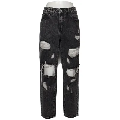 Jeans (Grå) från Hello Miss Bomull, Polyester