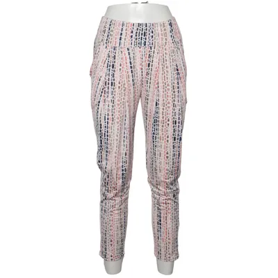 Pants (White, Multicolored) from Quinze Heures Trente