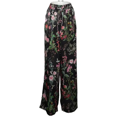 Palazzo pants (Black, Multicolored) from Reserved Polyester
