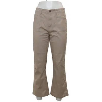 Chinos (Beige) from Curve Appeal Cotton, Elastane
