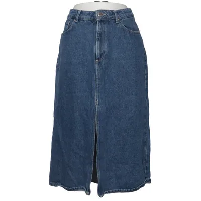 Jeanskjol (Blå) från ONLY Blue Denim Bomull