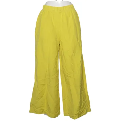 Palazzo pants (Yellow) from Oysho Linen, Viscose