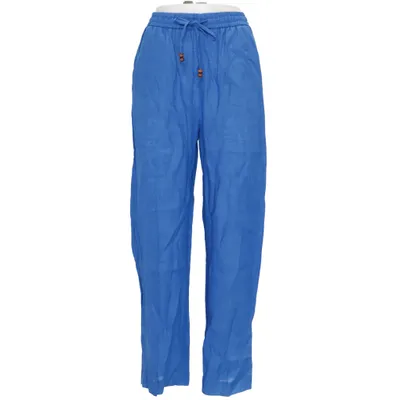 Pants (Blue) from Zara Linen