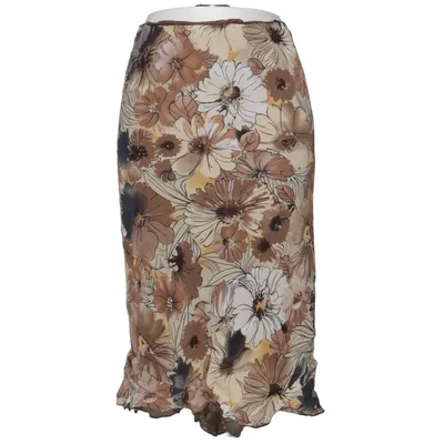 Jupe (Marron, Blanc, Noir) de Steilmann Polyamide, Viscose
