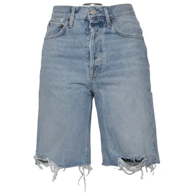 Denim shorts (90's Mid Rise) van Agolde Katoen