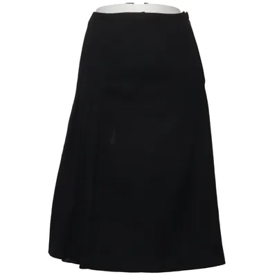 Skirt (Black) from Rodier Paris Acrylic, Wool