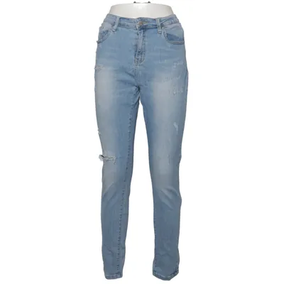 Spijkerbroek (Blauw) van Nina Carter Katoen, Elastaan, Polyester
