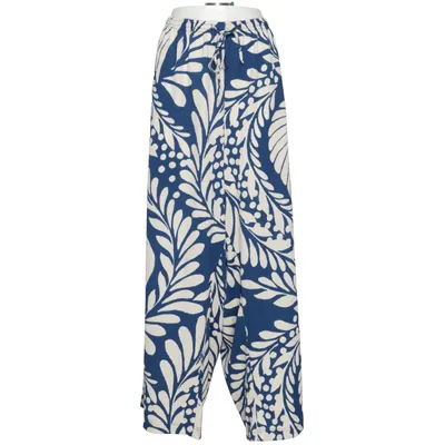 Pyjamasbyxor (Blå, Vit, Flerfärgad) från H&M Elastan, Polyester