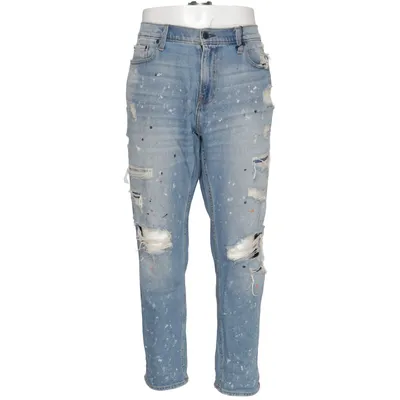 Jeans (Blå, Flerfärgad) från Hollister Bomull, Elastan