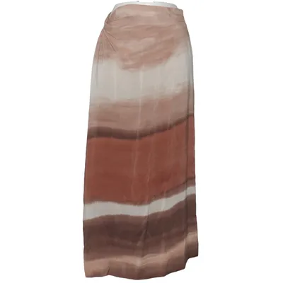 Långkjol (Beige, Brun) från Poetry Silke, Viskos