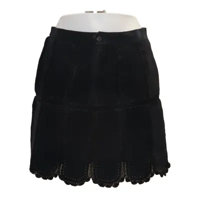 Leather skirt (Black) from Pinguin