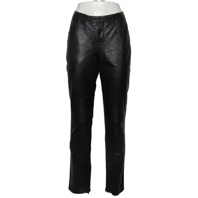 Leren broek (Zwart) van 1060 Clothes Leer, Polyester