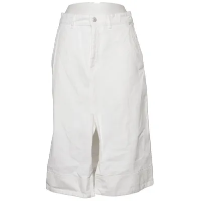 Jupe en jean (Blanc) de Officine Générale Coton