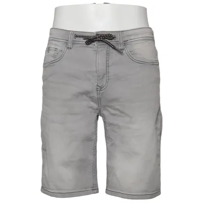 Short en jean (Gris) de Much More Coton, Élasthane, Polyester