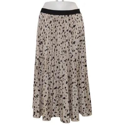 Maxi nederdel (Beige, Sort) fra Page One Polyester