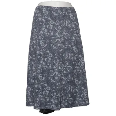 Jupe (Bleu, Gris) de Damart Élasthane, Polyester