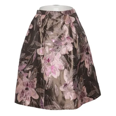 Kjol (Brun, Rosa, Flerfärgad) från Amy Vermont Metallfiber, Polyester