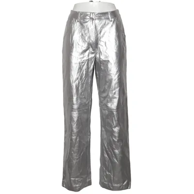 Bukser (Metallic Pu Pants) fra Costes Studio Polyester, Polyurethan