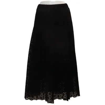 Skirt (Black) from Reserved Polyester