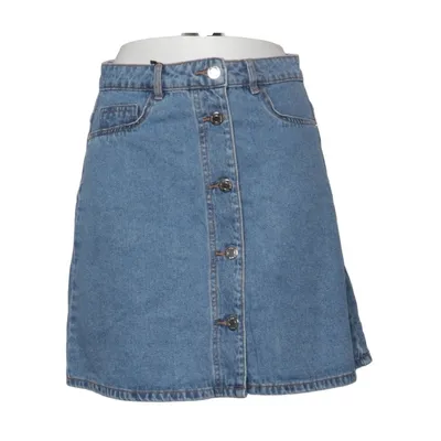 Denim skirt (Blue) from Noisy May Cotton