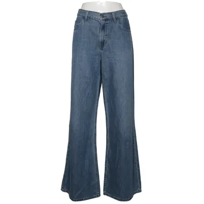 Jeans (Blå) fra Uniqlo Jeans Bomuld, Lyocell, Polyester