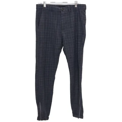 Pantalon de costume (Gris, Bleu, Multicolore) de Gabba Élasthane, Polyester, Viscose