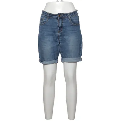 Short en jean (Bleu) de Nina Carter Coton, Élasthane, Polyester