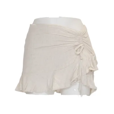 Skort (Beige) från Stradivarius Linne, Viskos