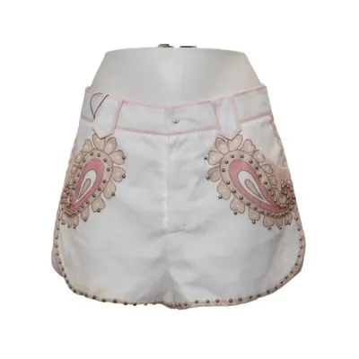Shorts (Vit, Rosa) från Zimmermann