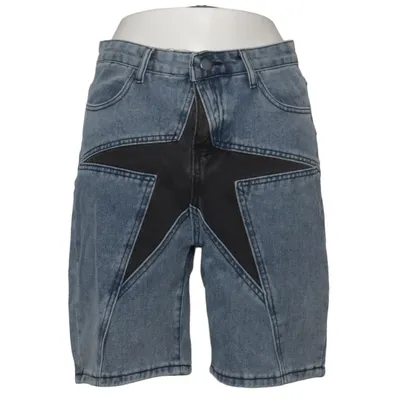 Jeansshorts (Blå, Sort) fra Fashion Sexy Lounge Bomuld, Elastan, Polyester