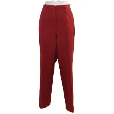 Suit pants (Red) from Charmant Polyester