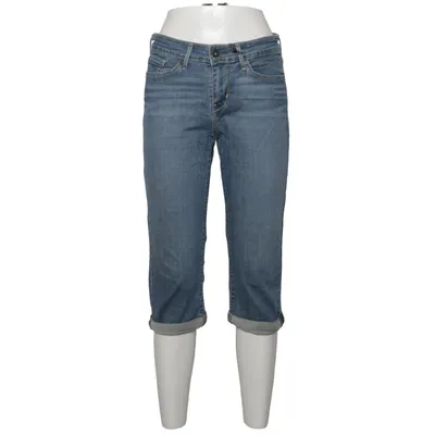 Dreiviertelhose (Blau) von Levi Strauss & Co Baumwolle, Elasthan