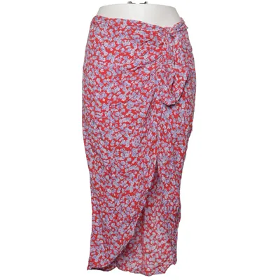 Wrap skirt (Red, Purple) from Zara Viscose