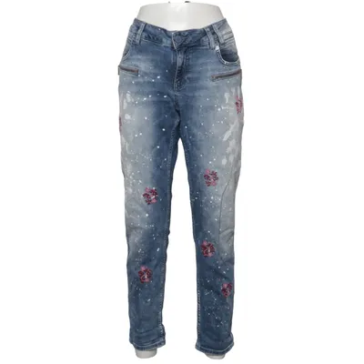 Spijkerbroek (Blauw, Meerkleurig) van Blue Fire Co Katoen, Elastaan