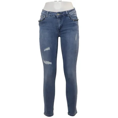 Jeans (Blå) från Nuna Lie Bomull, Elastan, Polyester