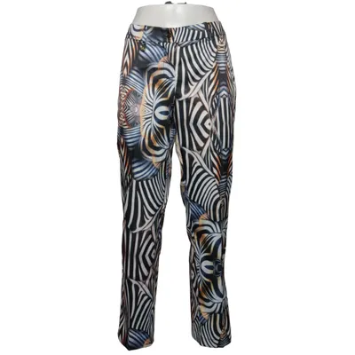 Hose (Schwarz, Weiß, Mehrfarbig) von Gloockler Elasthan, Polyester