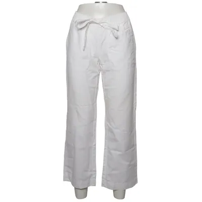 Pants (White) from EDC by ESPRIT Cotton, Linen