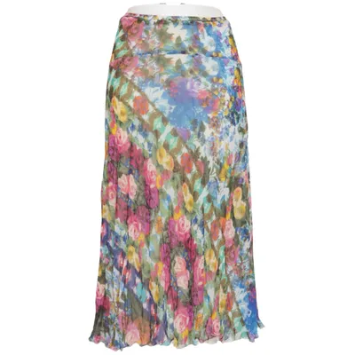 Långkjol (Flerfärgad) från Basset Polyester
