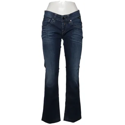 Jeans (Blau) von Replay Baumwolle, Elasthan, Leder