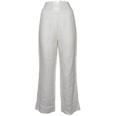 Broek (Wit) van Mandarin & Mint Linnen