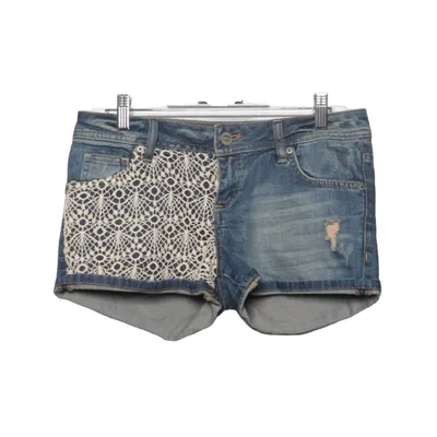 Jeansshorts (Blå) från QS by S.Oliver Bomull, Elastan