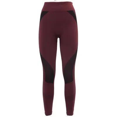 Træningsleggings (Lilla, Sort) fra Workout Elastan, Polyamid, Polyester