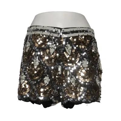 Shorts (Black, Gold, Silver) from Lily White Polyester